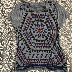 Gray Lucky Band T-shirt